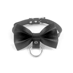 Bow Tie Choker + Chain Leash