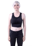 3/4 Length Soft Zip Binder for Large Cup Sizes