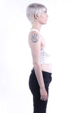 3/4 Length Soft Zip Binder for Large Cup Sizes
