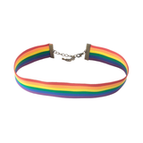 Custom Size Wide Pride Ribbon Choker or Jewelry