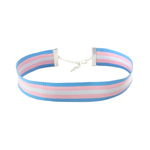 Custom Size Wide Pride Ribbon Choker or Jewelry