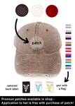 Customizable Distressed Dad Hat