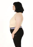 3/4 Length Soft Zip Binder for Large Cup Sizes