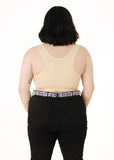 3/4 Length Soft Zip Binder for Large Cup Sizes
