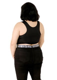 3/4 Length Soft Zip Binder for Large Cup Sizes