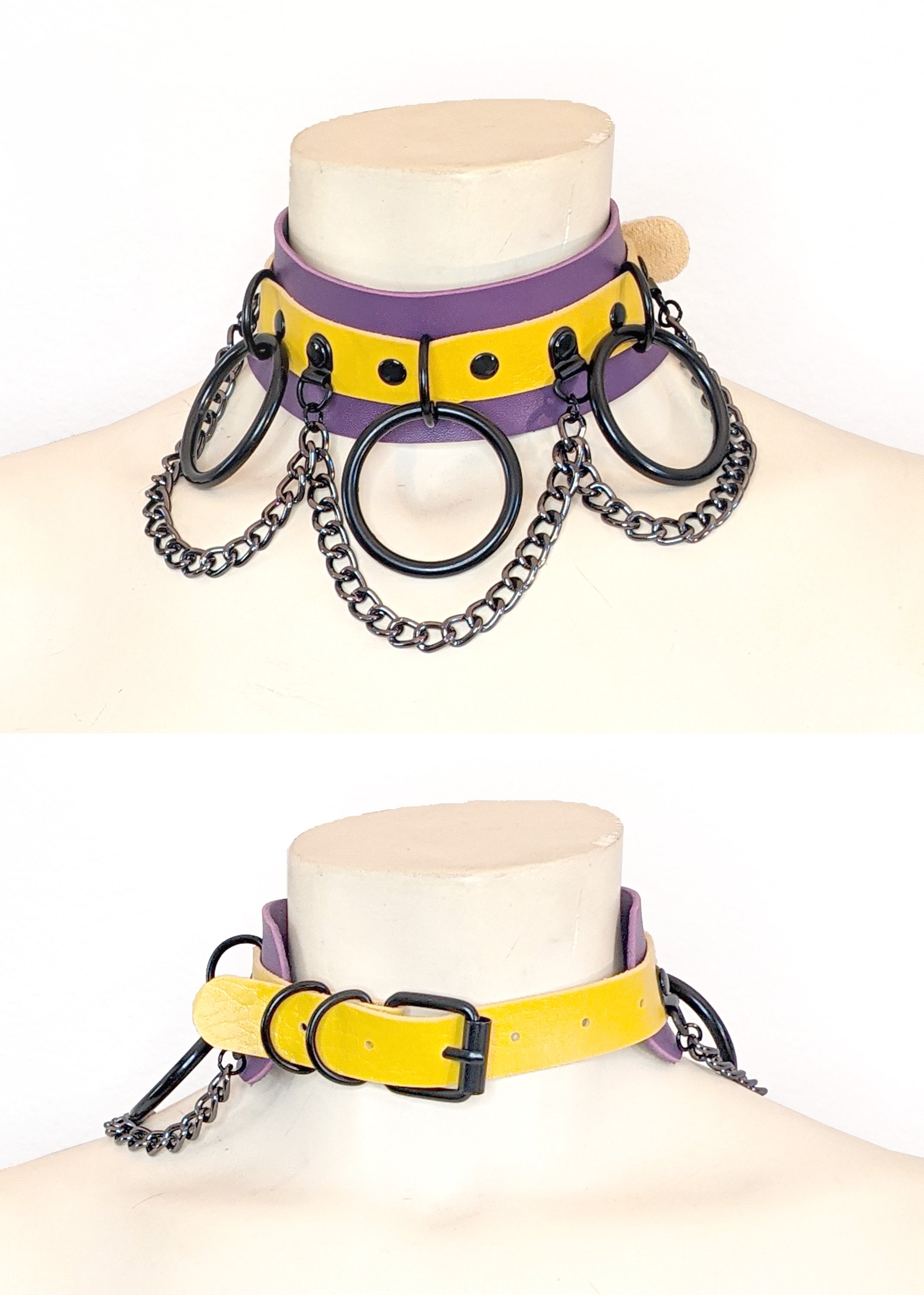 3 Chain O-Ring Choker – GB LLC