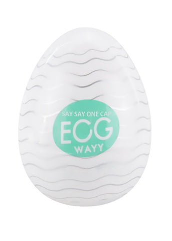 Wavy Egg Masturbator - GenderBender Sex Toys