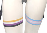 Pride Elastic Garter Arm Band or Choker - GenderBender pride