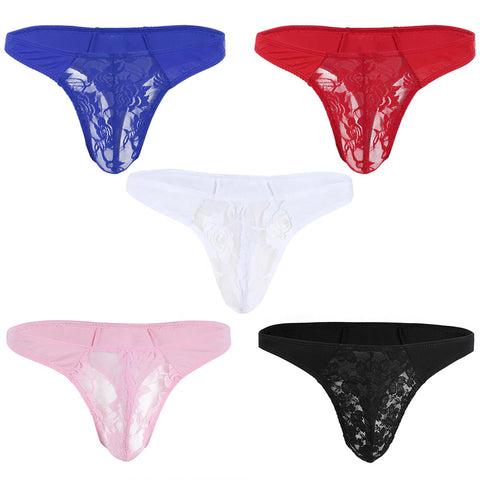 Lace-front Thong - GenderBender lingerie
